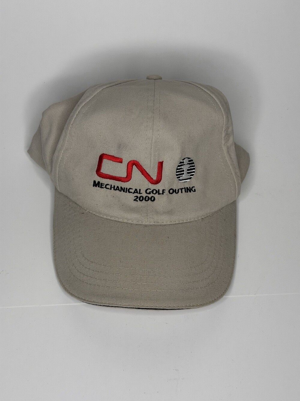 Vintage CN Mechanical Golf Outing Hat Strapback